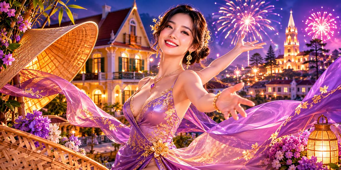 Khung cảnh Đà Lạt lãng mạn gắn với trải nghiệm nạp tiền nhận bonus của người dùng VIP