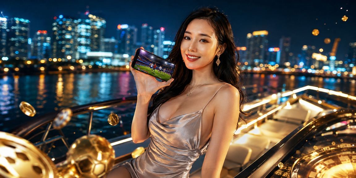 Người dùng tại Hà Nội xem thông tin cá cược thể thao trên điện thoại với trang phục truyền thống